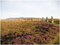 The Ring of Brodgar - a neolithic stone circle